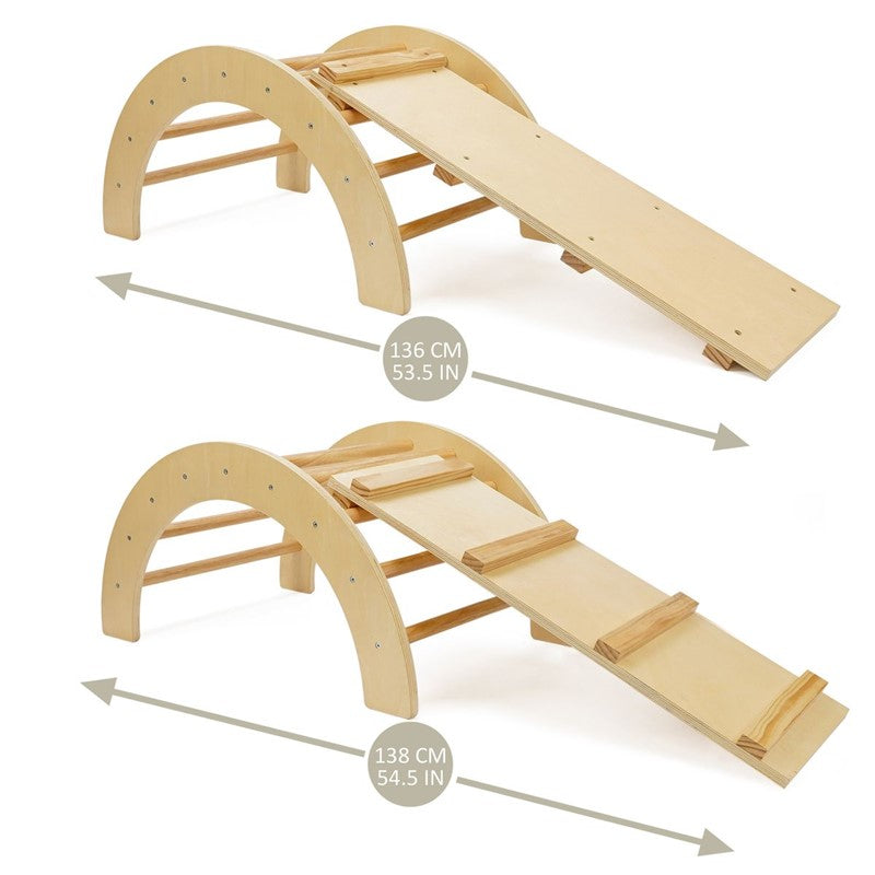 Arco de escalada con rampa Zoo Montessori