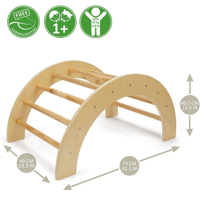 Arco de escalada con rampa Zoo Montessori