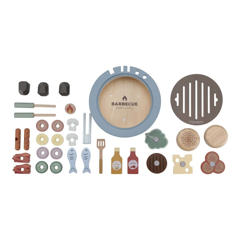 Set barbacoa de madera FSC de Little Dutch
