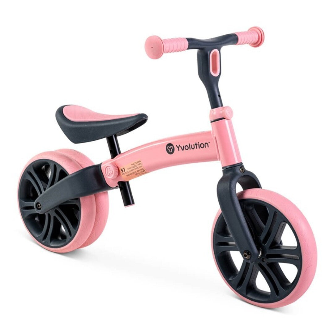 Bicicleta evolutiva de equilibrio Yvelo Junior Rosa Yvolution