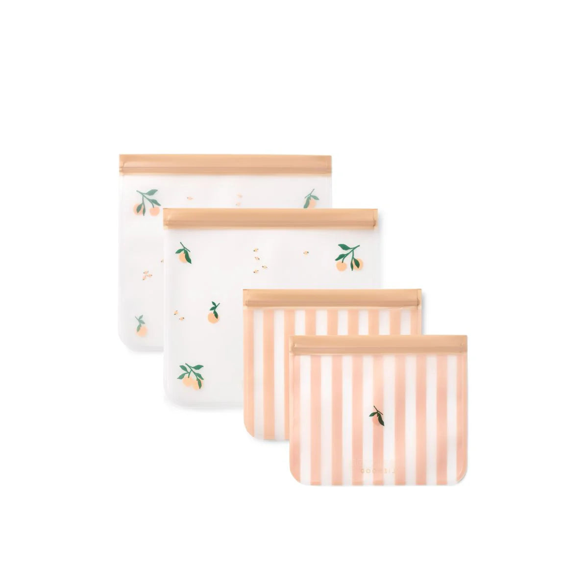 Bolsas de comida reutilizables Rebus Peach de Liewood