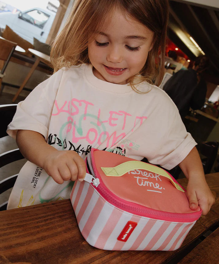 Bolsa termica de almuerzo Pink Stripes Hello Hossy