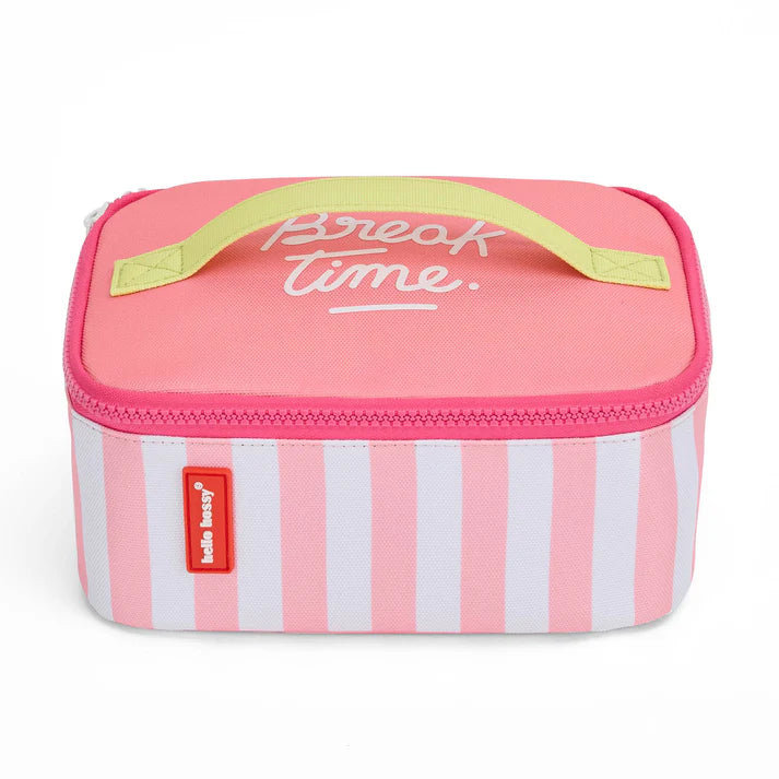 Bolsa termica de almuerzo Pink Stripes Hello Hossy