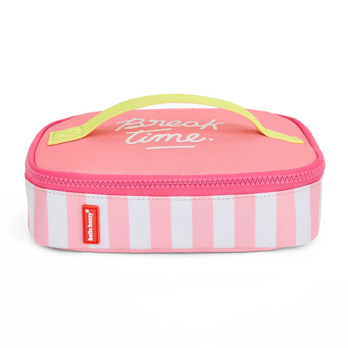 Bolsa termica de merienda Pink Stripes Hello Hossy