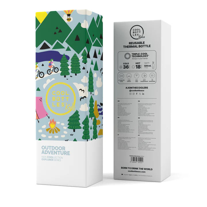 Botella Térmica Acero Cool Bottles Adventure 500ml