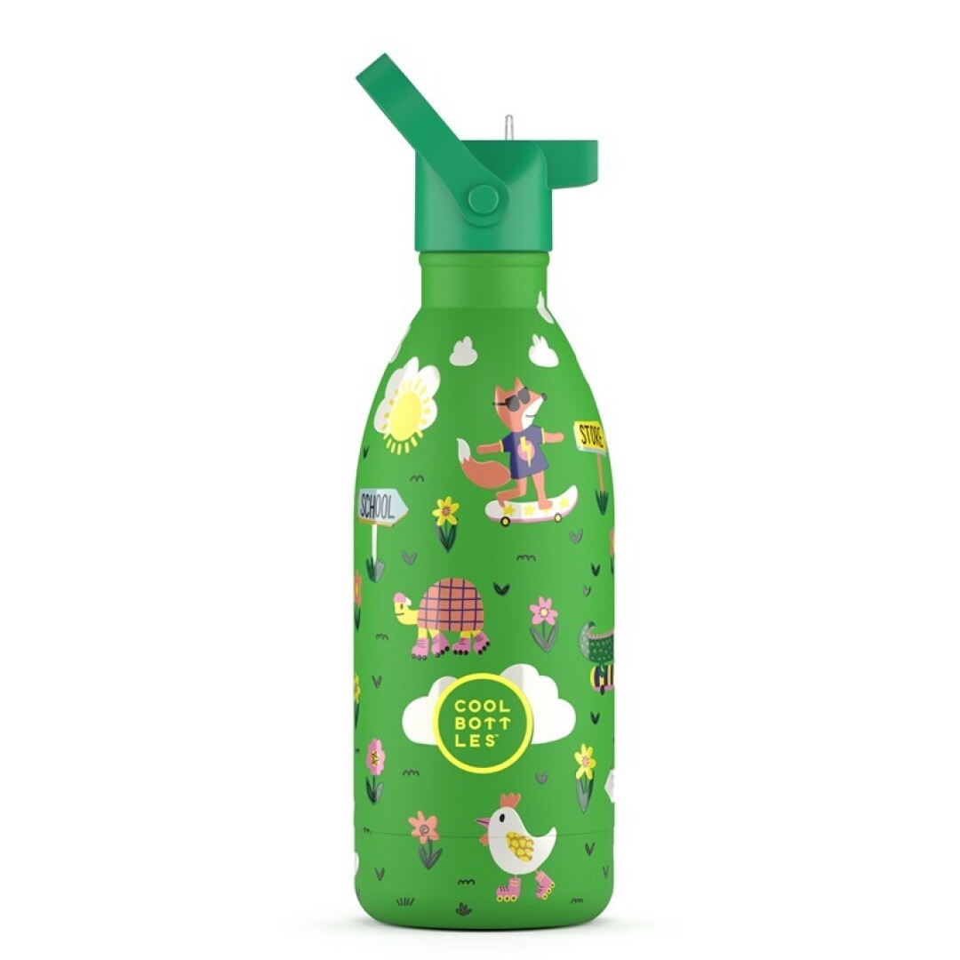 Botella Térmica Acero Cool Bottles Rolling Skaters 500ml