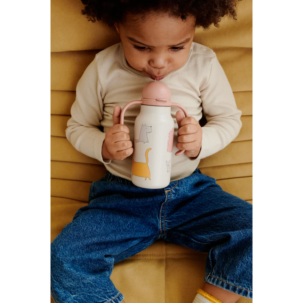 Botella Térmica Acero Kimmie Cats and dog asas Liewood