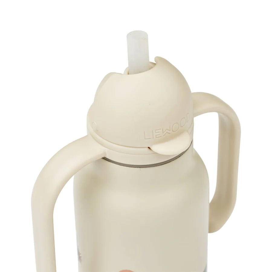 Botella Térmica Acero Kimmie Sea creature asas 250 ml Liewood