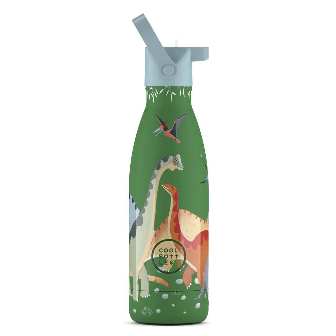 Botella Térmica Acero Cool Bottles Jurassic Dino 350ml