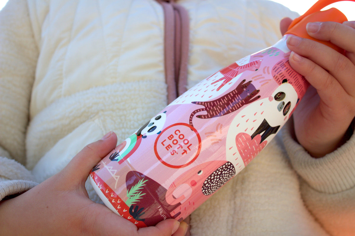 Botella Térmica Acero Cool Bottles Panda Gang