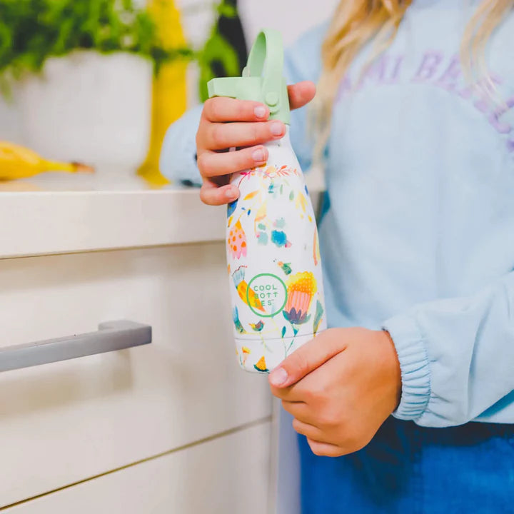 Botella Térmica Acero Cool Bottles Spring Flowers