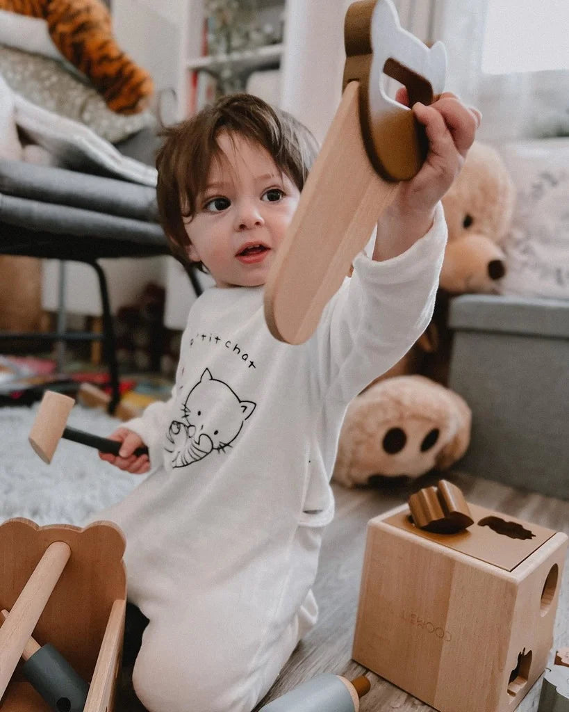 Caja de Herramientas Luigi blue madera de Liewood