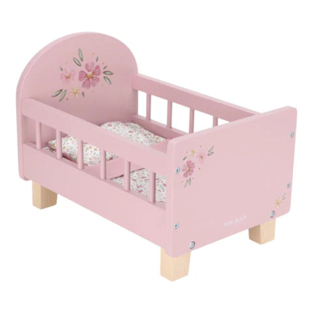 Cama para Muñeca FSC con textil de Little Dutch