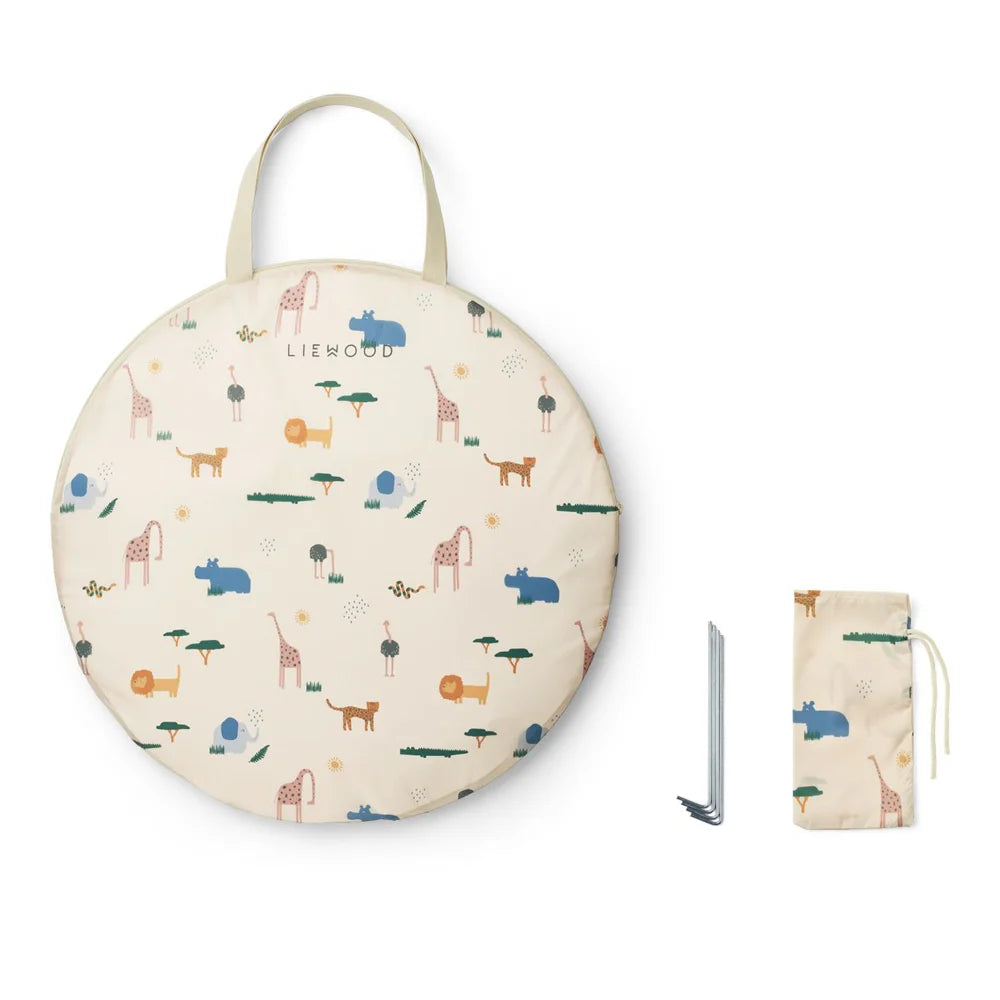 Carpa infantil plegable con piscina Everett Safari Liewood