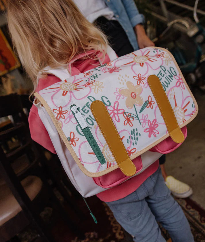 Cartera para primaria Flower Artwork Hello Hossy