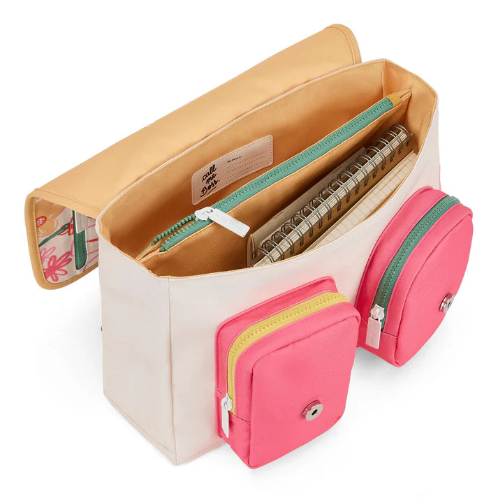 Cartera para primaria Flower Artwork Hello Hossy