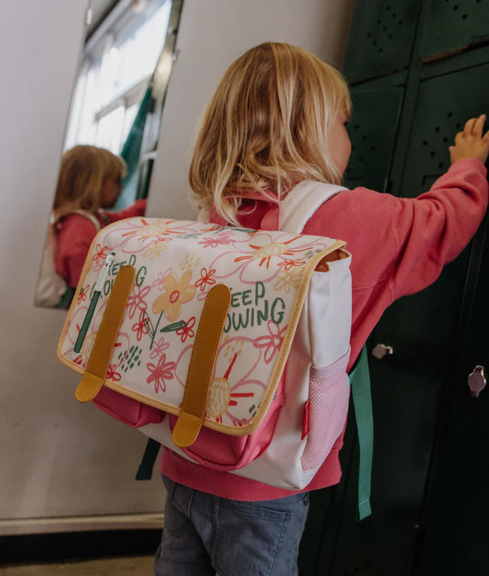 Cartera para primaria Flower Artwork Hello Hossy