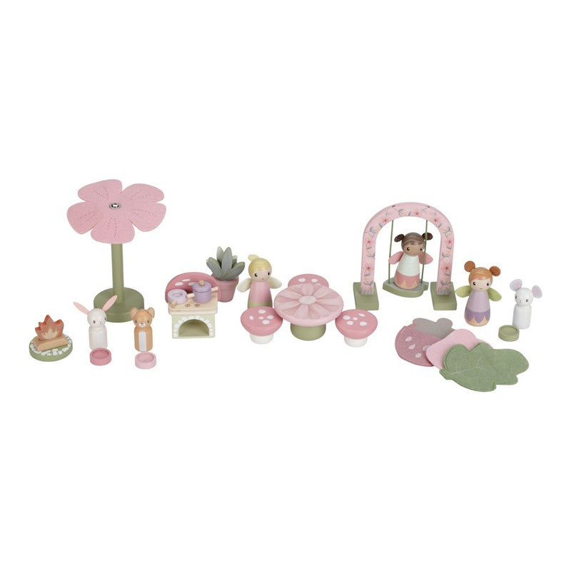 Casa de muñecas portable Fairy Garden FSC Little Dutch