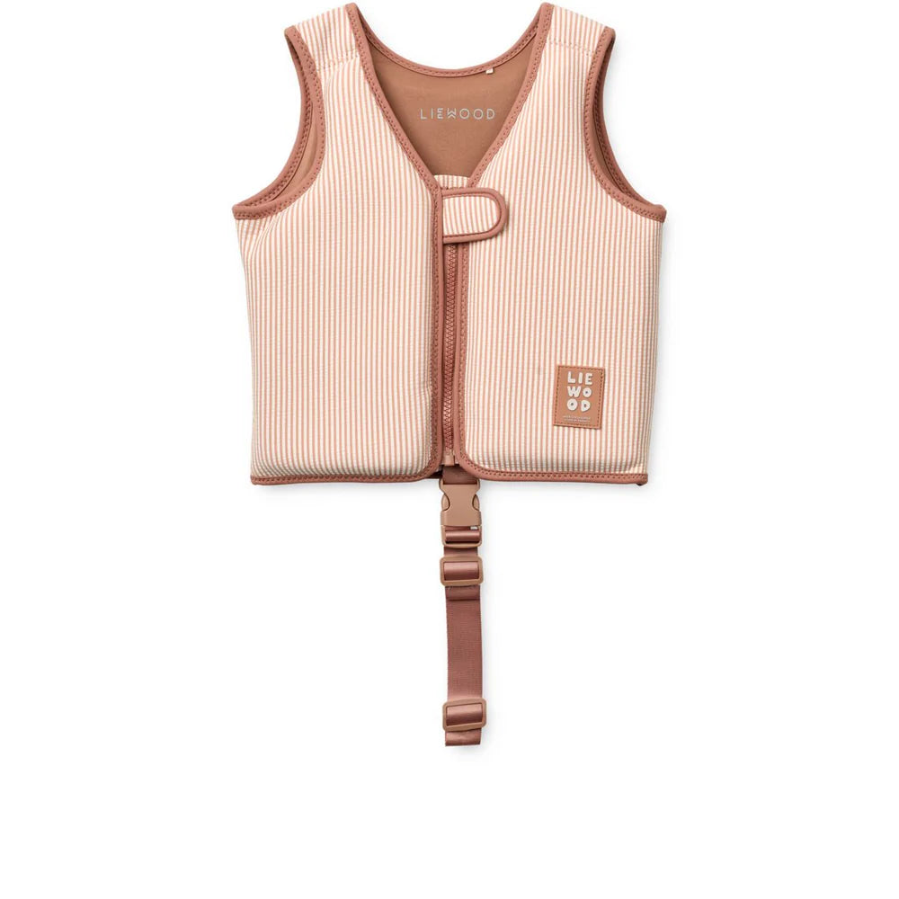 Chaleco flotador infantil Seersucker Dove Tuscany Liewood