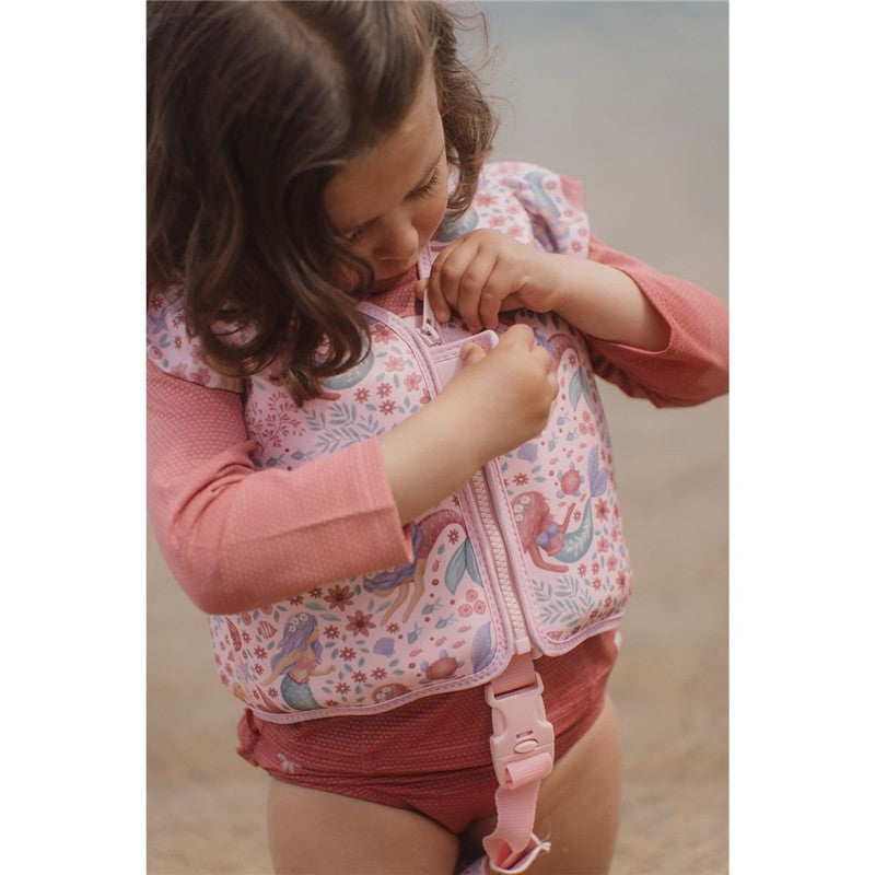 Chaleco flotador infantil Sirenas Little Dutch