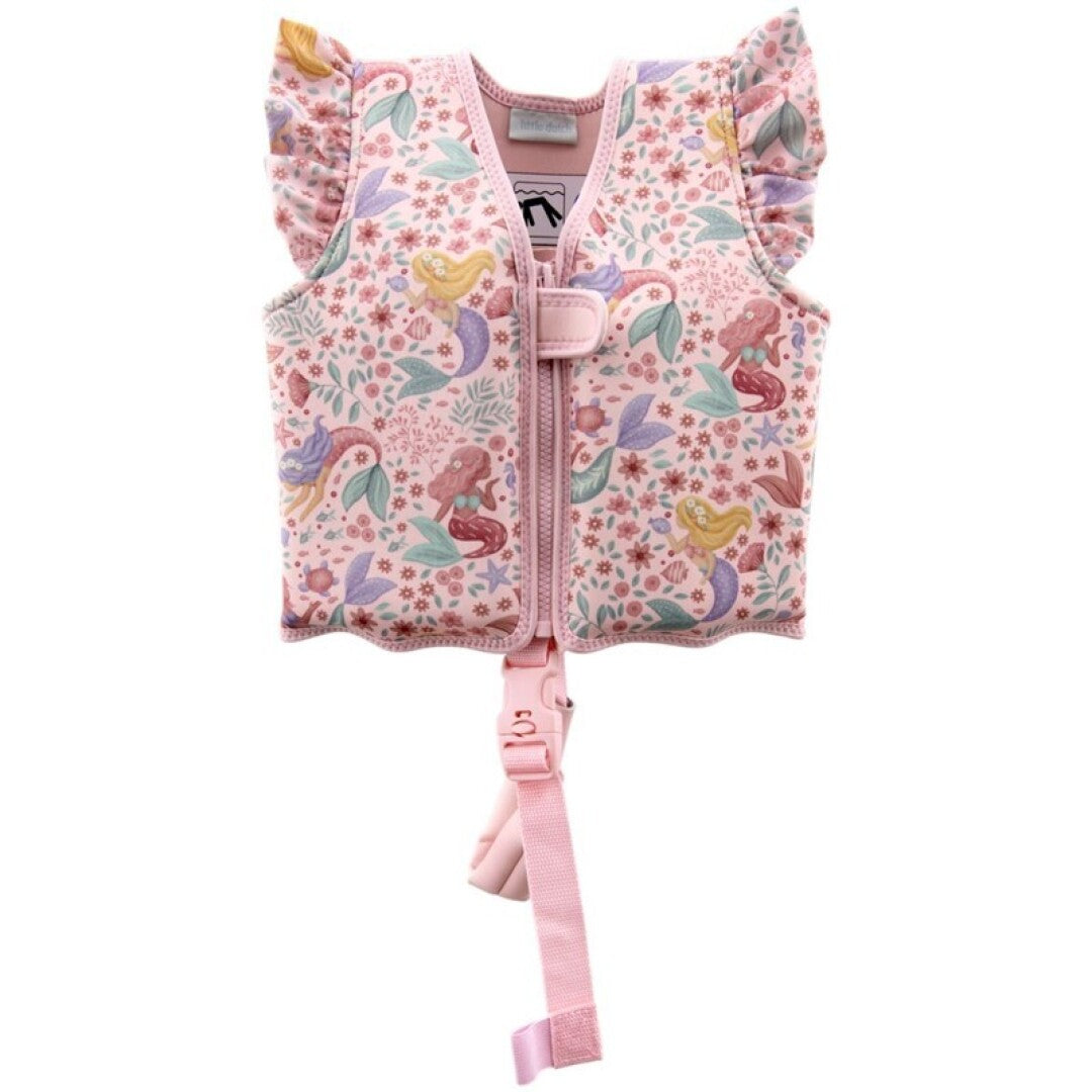 Chaleco flotador infantil Sirenas Little Dutch