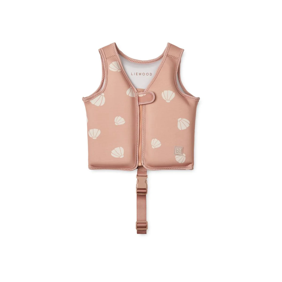 Chaleco flotador infantil rosa shell Liewood