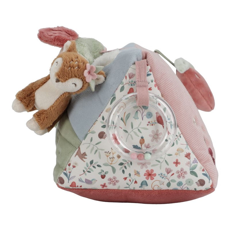 Cojín triangular de actividades Fairy Garden Little Dutch