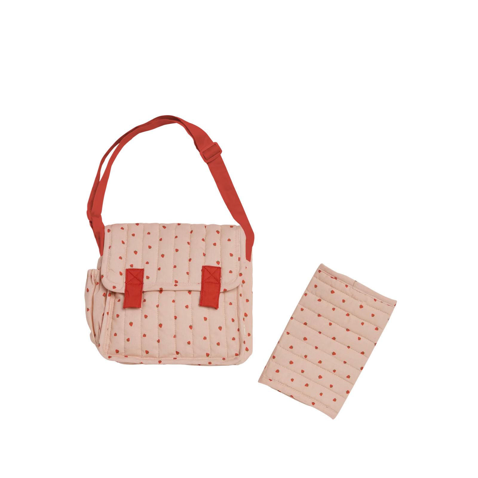 Conjunto bolso cambiador Strawberry Olli Ella