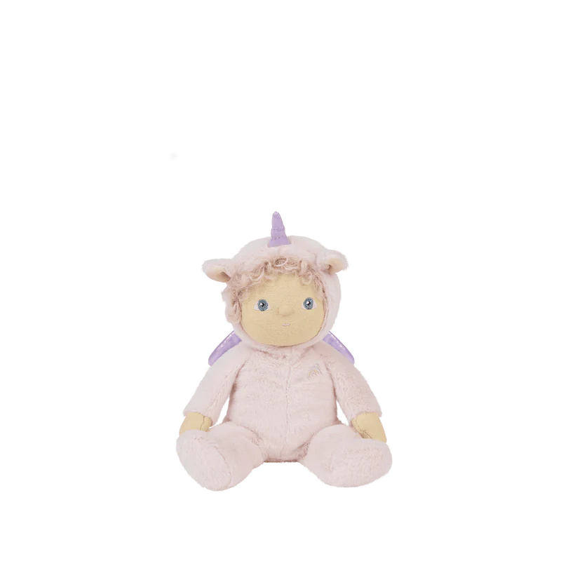 Cozy Dinkum Una Unicornio rosa Olli Ella