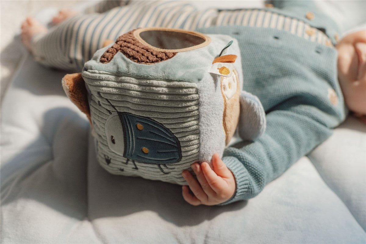 Cubo blandito de actividades Forest Friends de Little Dutch