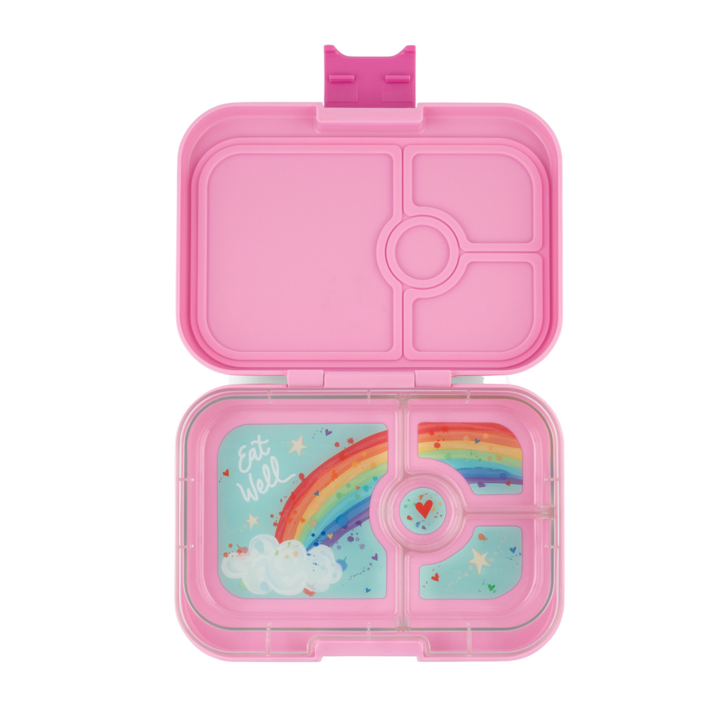 Fiambrera Yumbox Panino Rosa Arco iris 4