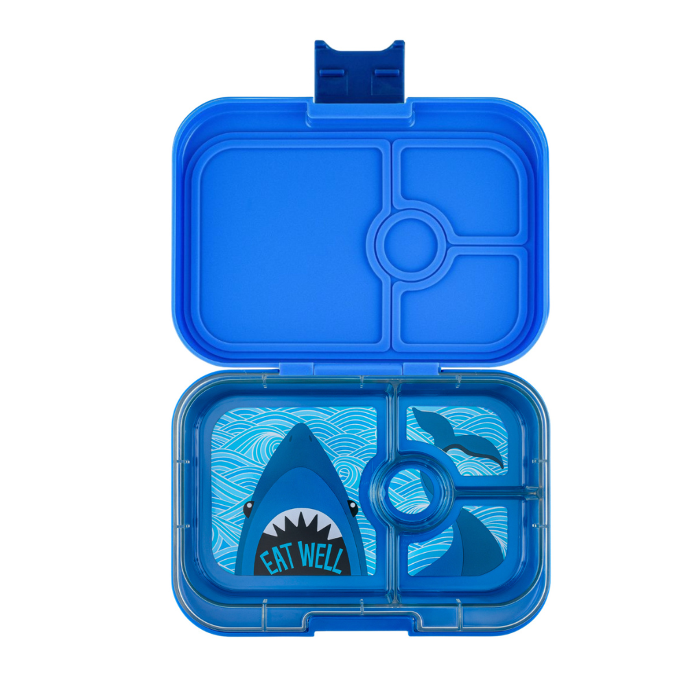 Fiambrera Yumbox Panino Azul Tiburon 4