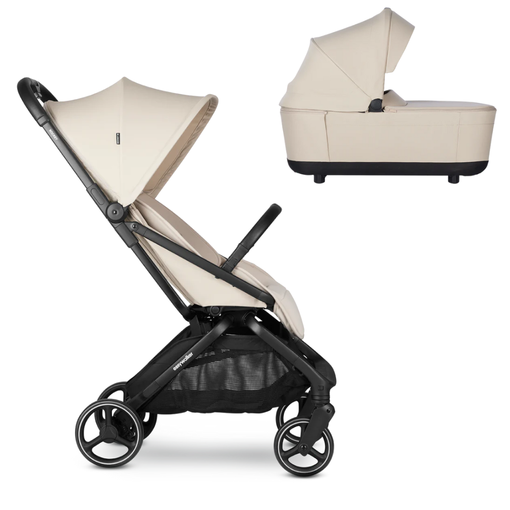 Pack Silla de paseo y capazo Rockey M Easywalker Bright Taupe