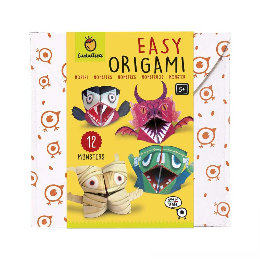 Easy Origami Monstruos Ludattica