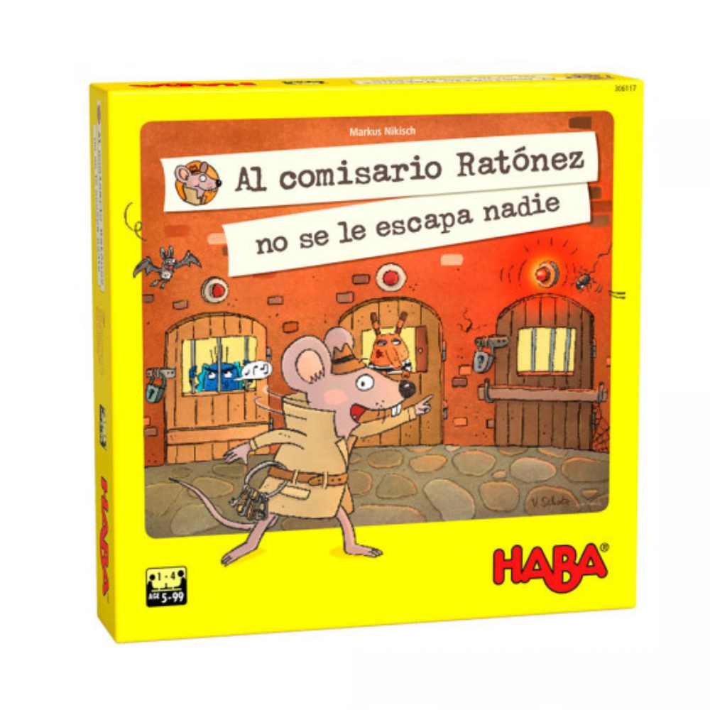 Al comisario Ratónez no se le escapa nadie - HABA
