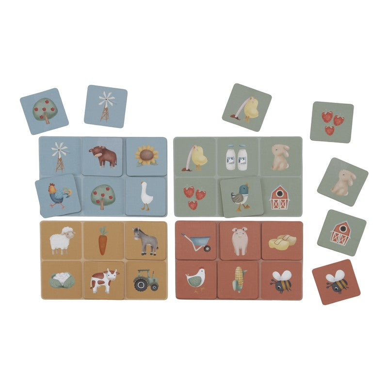 Juego Lotto pequeña Granja  Little Dutch