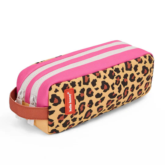 Estuche escolar Leopard Hello Hossy
