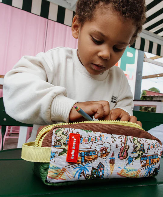 Estuche escolar San Francisco Hello Hossy