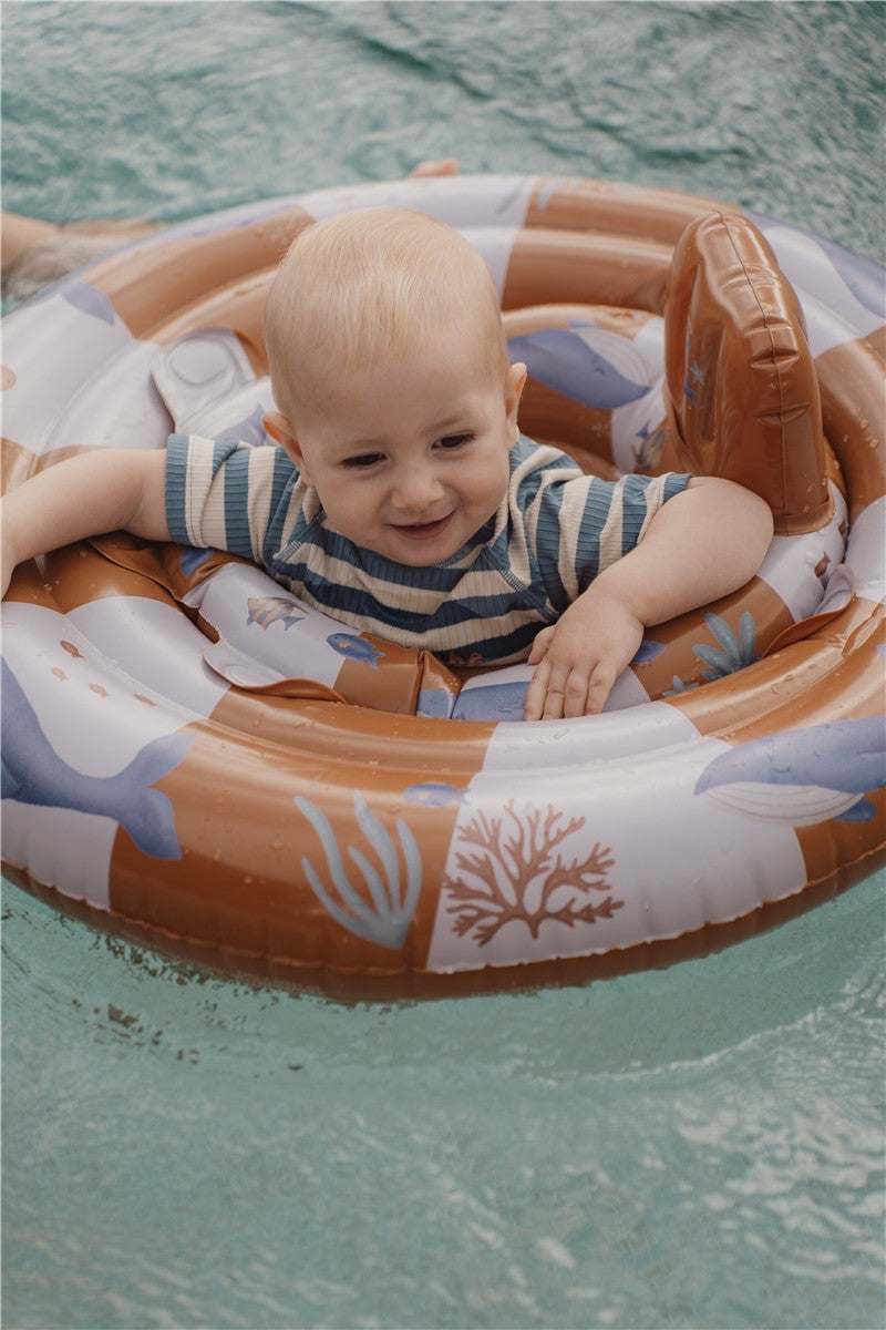 Flotador con asiento bebé Océano Little Dutch