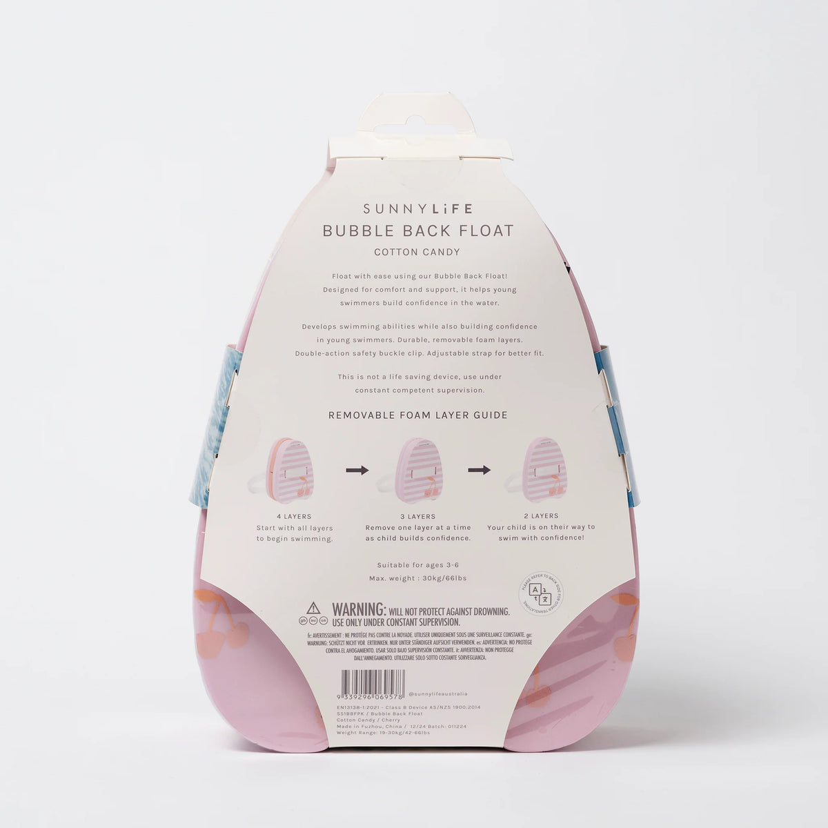 Flotador de espalda Cherry Sunnylife