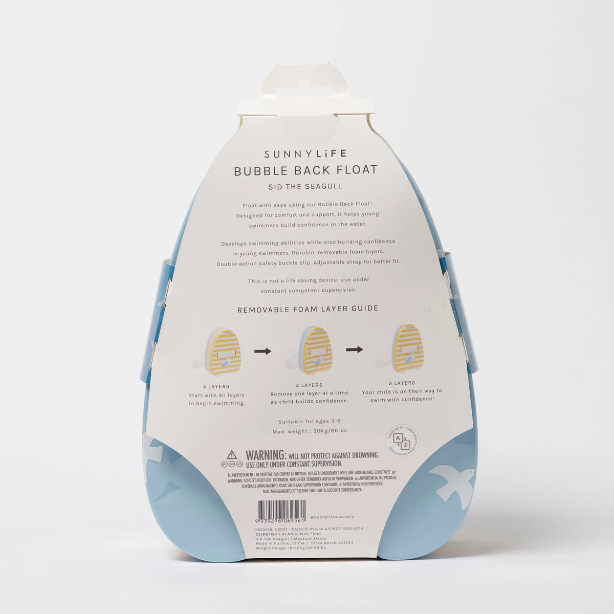 Flotador de espalda Sammy Sunnylife