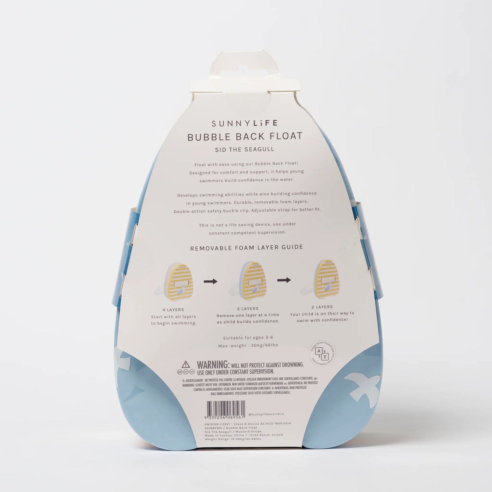 Flotador de espalda Sammy Sunnylife