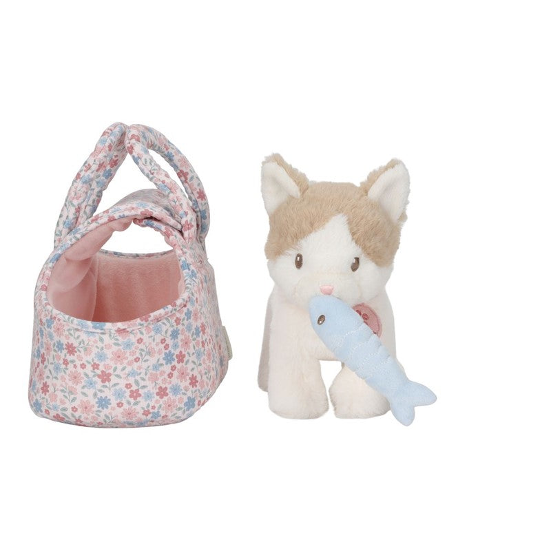 Gatito de peluche Marley con bolsa Little Dutch