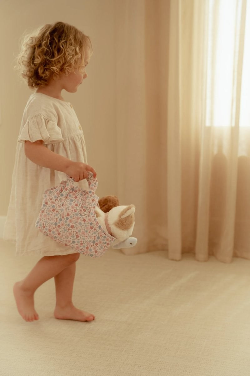 Gatito de peluche Marley con bolsa Little Dutch