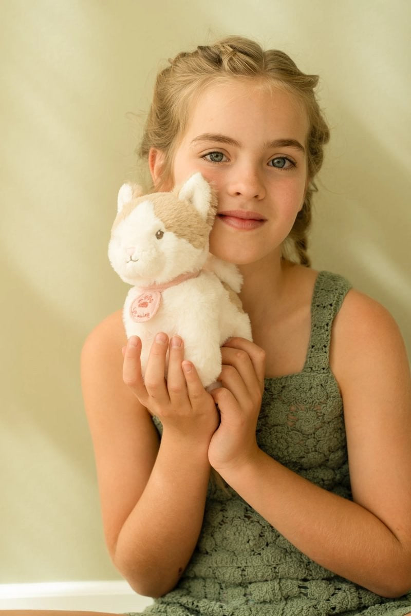 Gatito de peluche Marley con bolsa Little Dutch