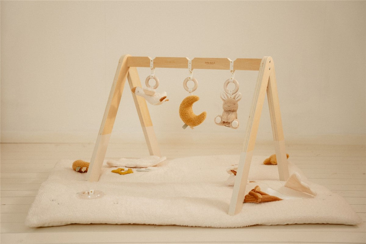 Gimnasio de madera Newborn Naturals Little Dutch