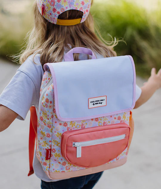 Mochila Infantil Retro Flower Hello Hossy