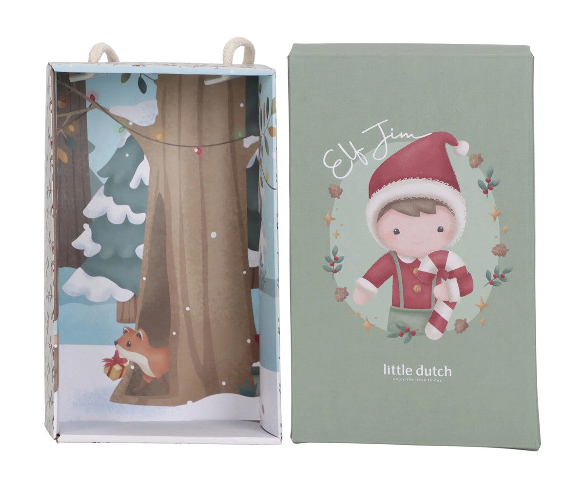 Jim Muñeco Navidad 35cm Little Dutch