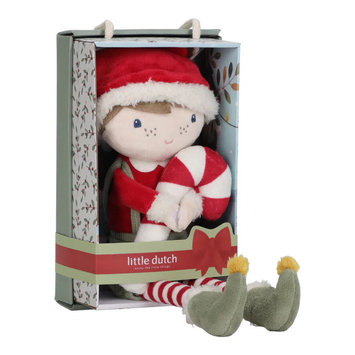 Jim Muñeco Navidad 35cm Little Dutch