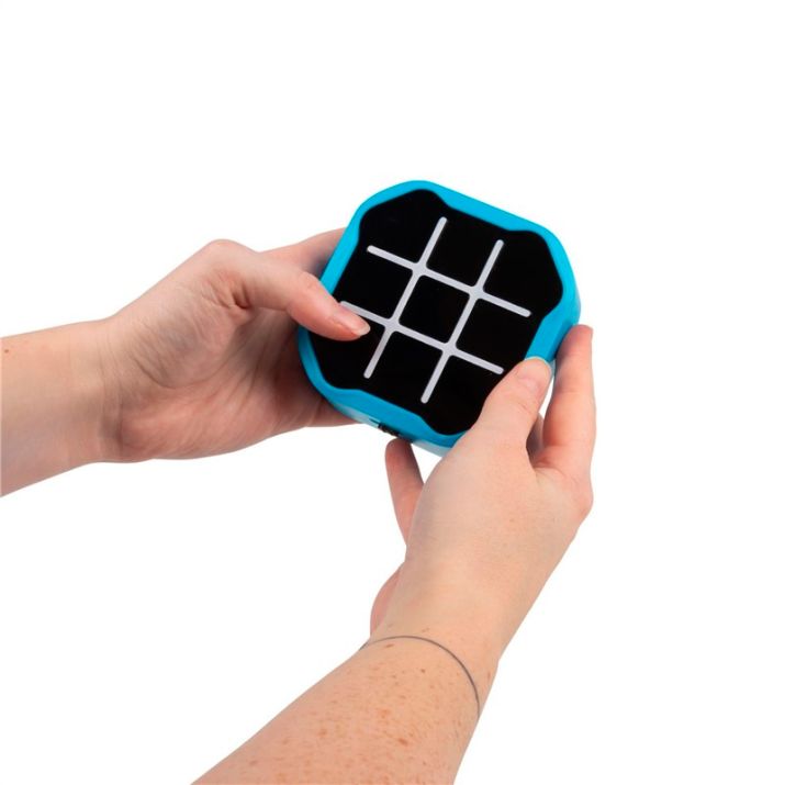 Juego 3 en raya digital Tic Tac Toe Azul